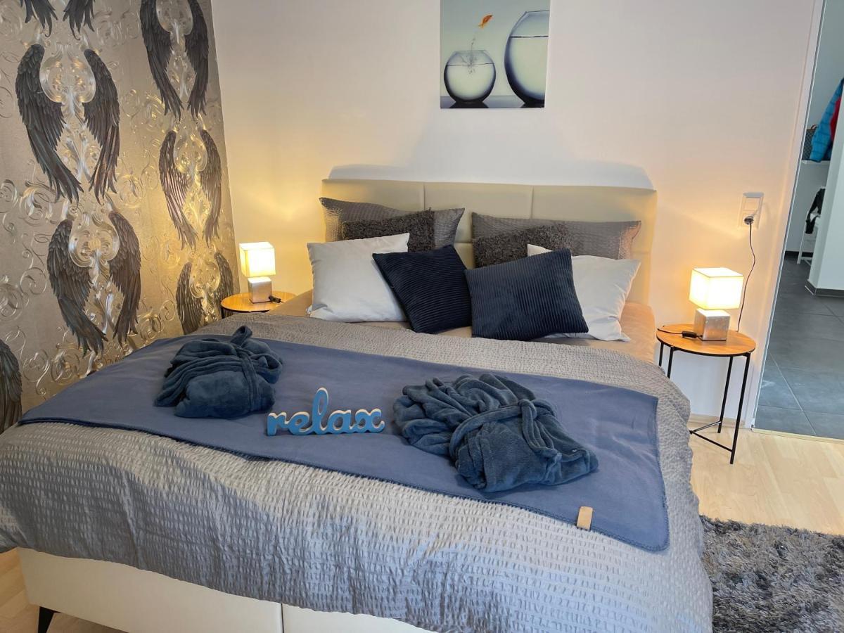 Penthouse - 3 Schlafzimmer- Sonnige Dachterrasse -Whirlpool & Alpenblick - Perfekt Fuer Romantik Oder Familienurlaub Mit Kind, Hund Willkommen - By Ferienwohnenamsee - Юберлінген Екстер'єр фото