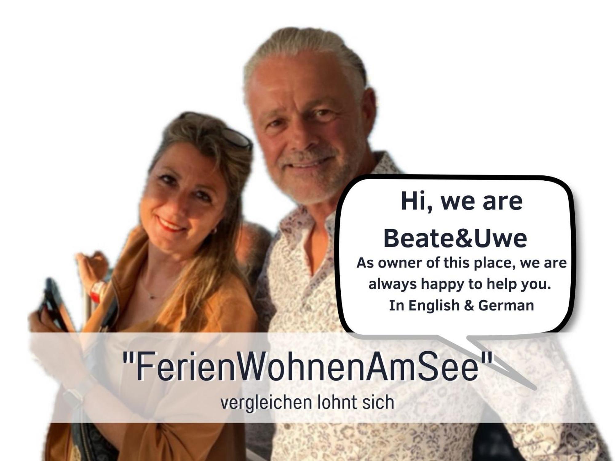 Penthouse - 3 Schlafzimmer- Sonnige Dachterrasse -Whirlpool & Alpenblick - Perfekt Fuer Romantik Oder Familienurlaub Mit Kind, Hund Willkommen - By Ferienwohnenamsee - Юберлінген Екстер'єр фото