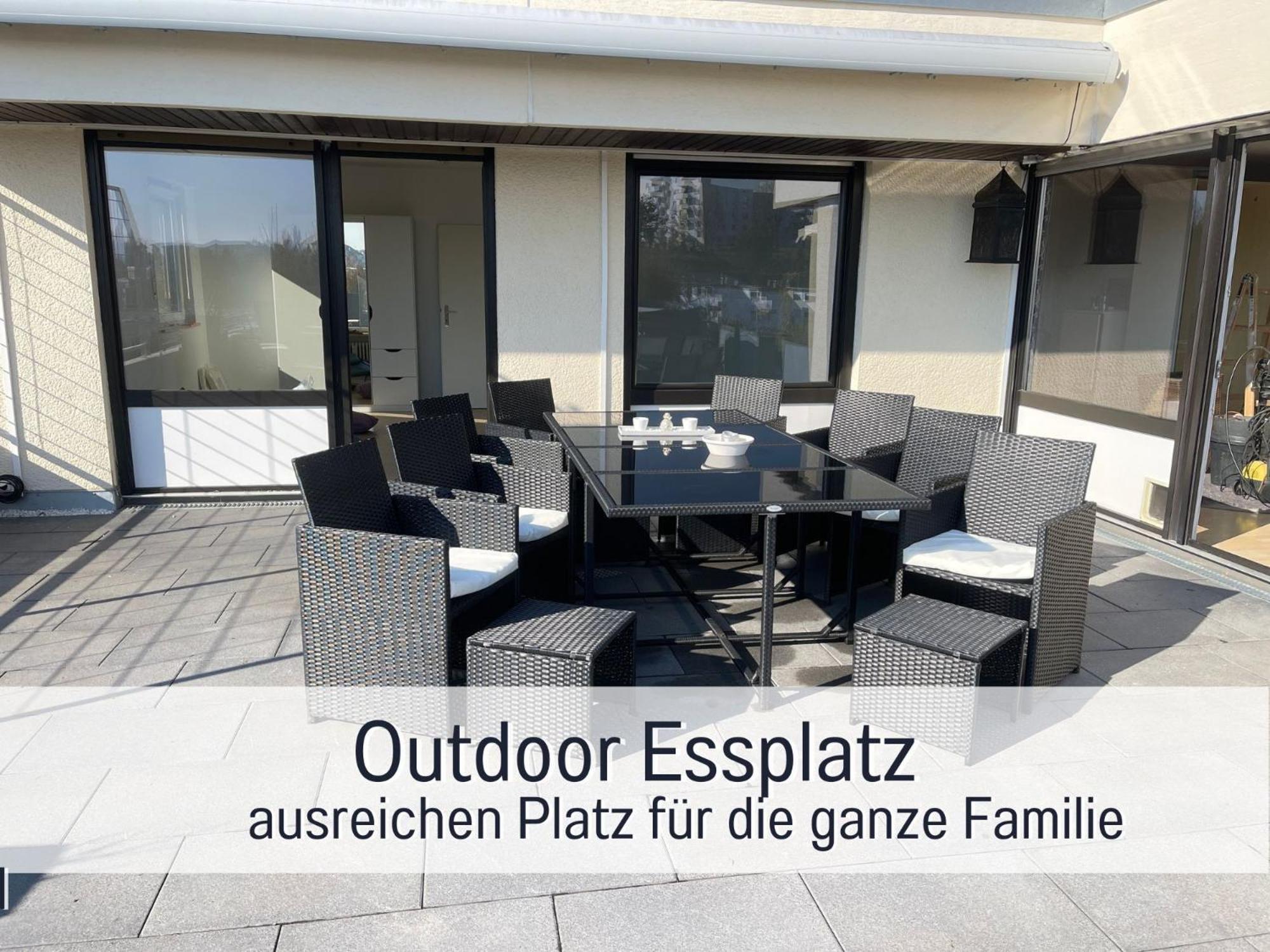 Penthouse - 3 Schlafzimmer- Sonnige Dachterrasse -Whirlpool & Alpenblick - Perfekt Fuer Romantik Oder Familienurlaub Mit Kind, Hund Willkommen - By Ferienwohnenamsee - Юберлінген Екстер'єр фото